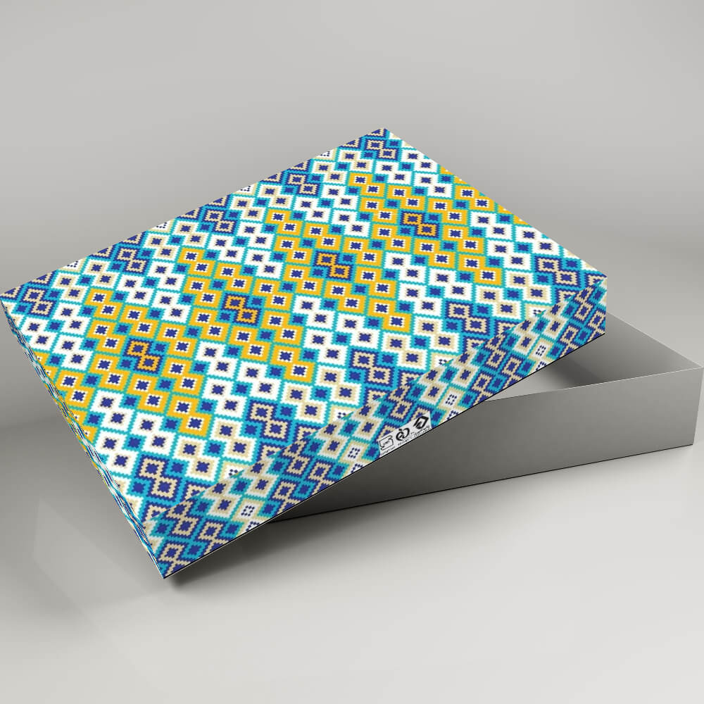 جعبه شیرینی و کیک عمومی طرح فیروزه